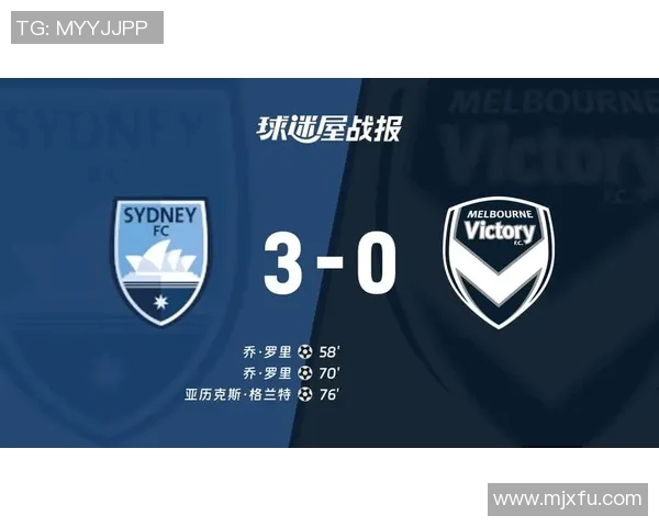悉尼FC全力冲击澳超冠军目标球迷热情高涨期待精彩表现